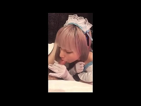 ❤️ Japonè idol [mayuka], kostim sèvant franse, pati 1, pip ak jerk off ak losyon Videyo sèks nan nou